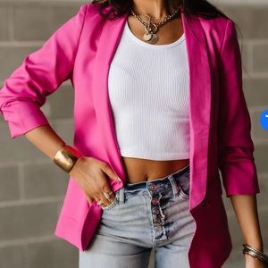 Small Blazer hot pink